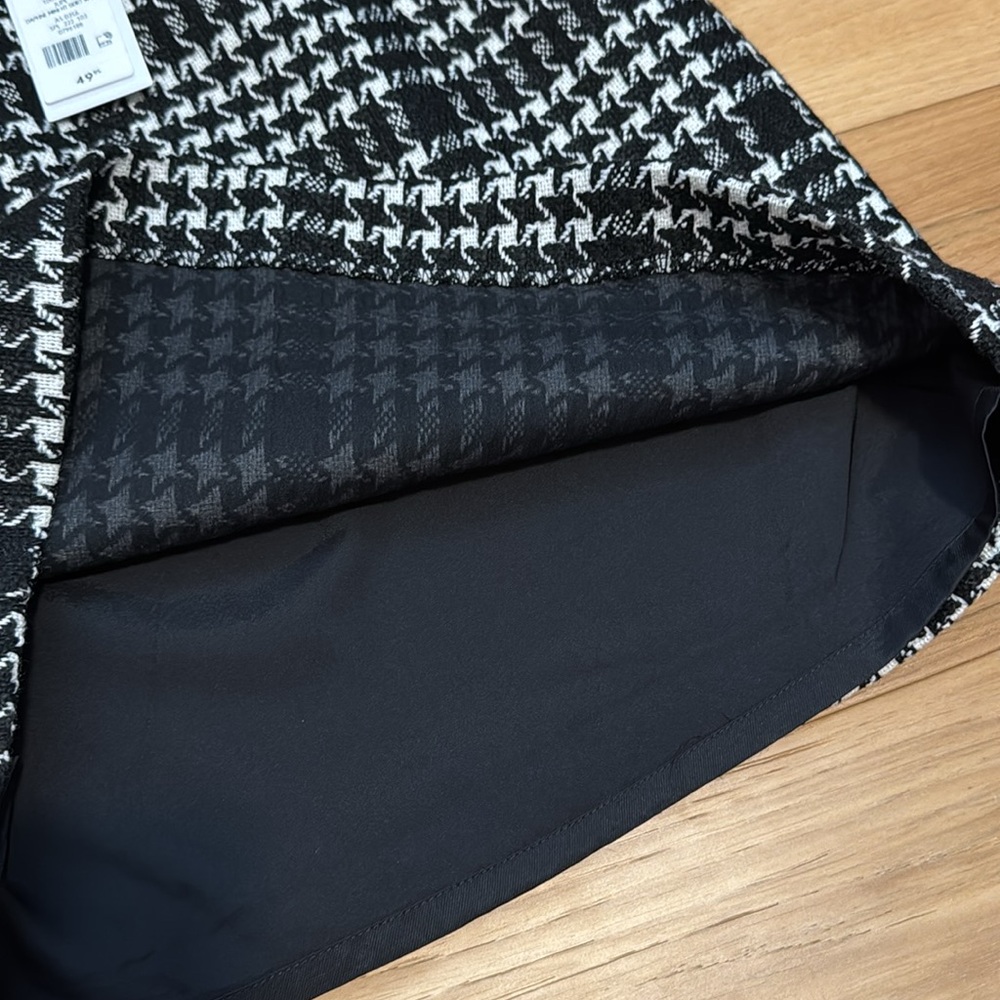 NWT Daphne Houndstooth Mini Skirt - Picture 8 of 8